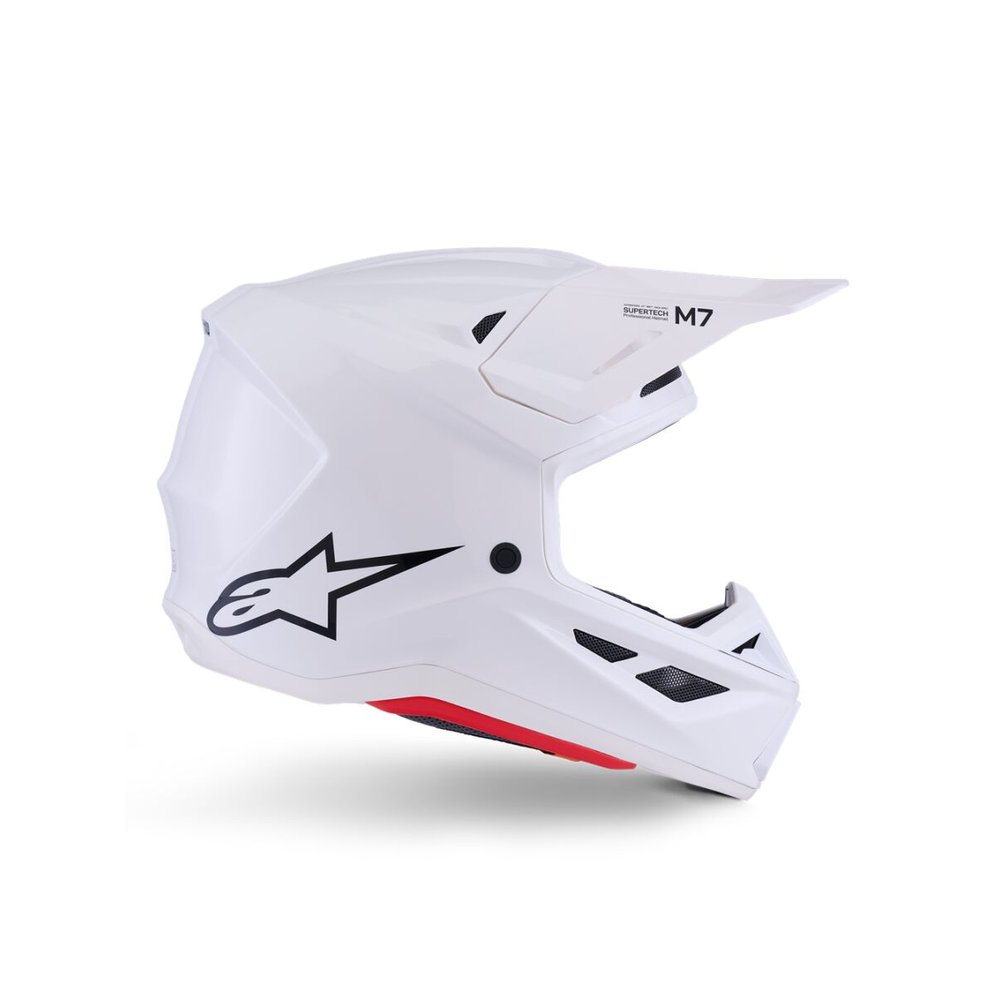 ALPINESTARS Supertech M7 Motocross Helm weiss-glossy ALPINESTARS Supertech M7 Motocross Helm weiss-glossy