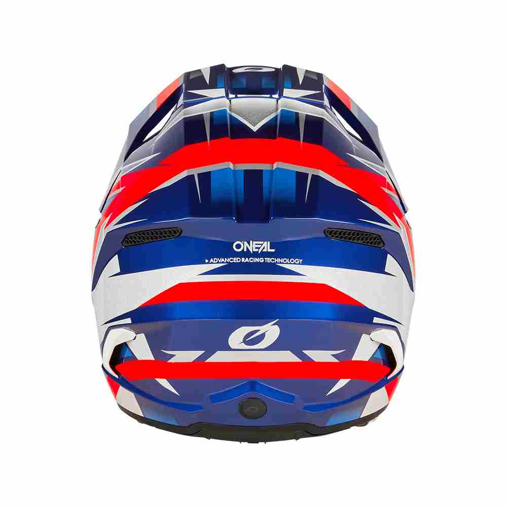 ONEAL 3SRS Ride Motocross Helm blau weiss rot