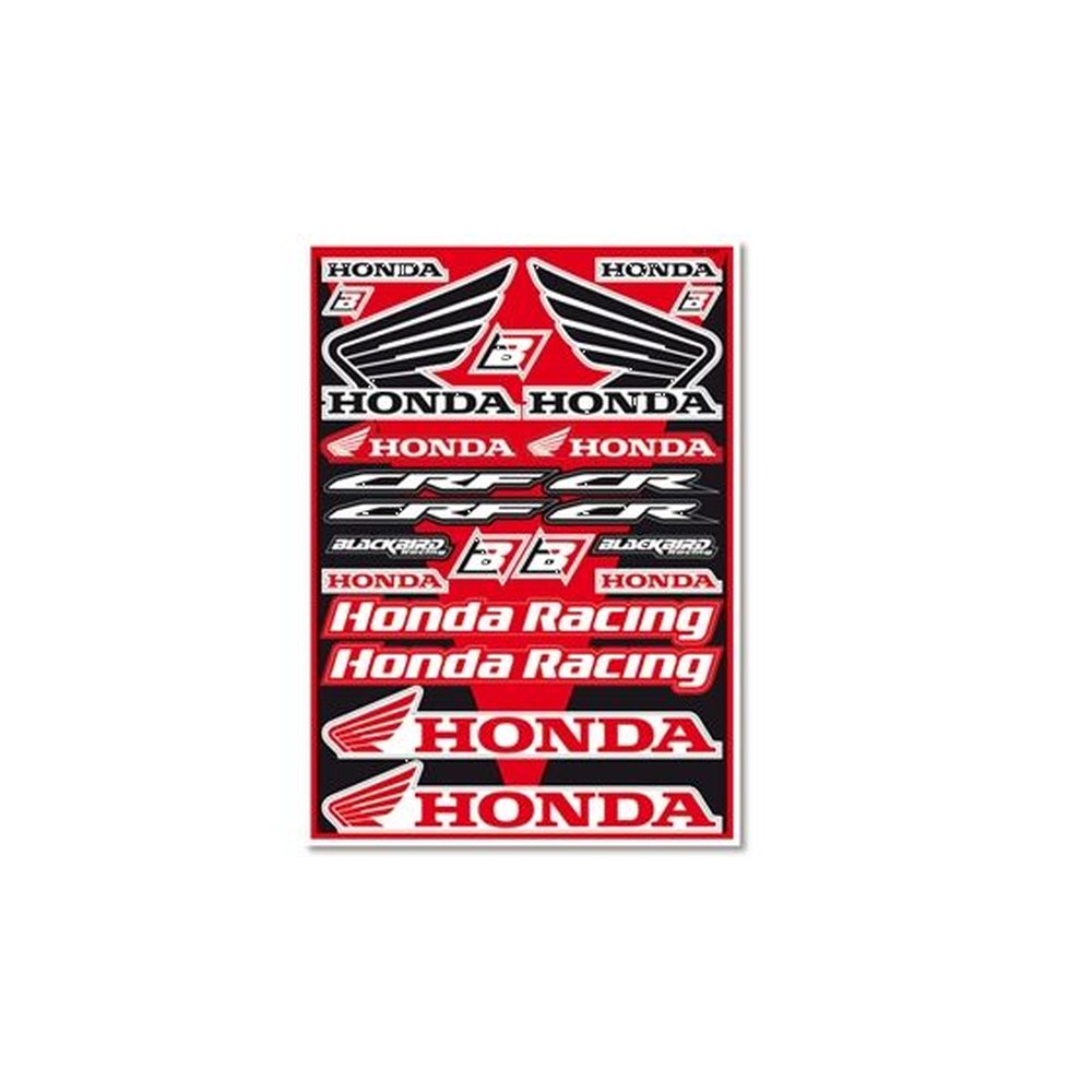 BLACKBIRD RACING Decal Logo Aufkleber-Set Honda