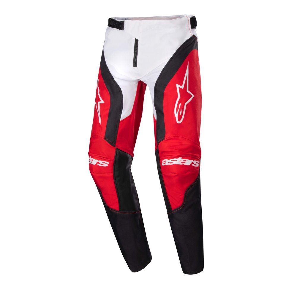 ALPINESTARS Racer Ocur Kinder Motocross Hose rot weiss schwarz