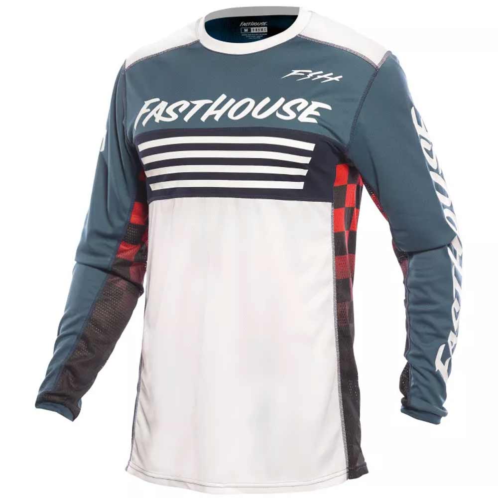 FASTHOUSE Grindhouse Omega Jersey indigo weiss