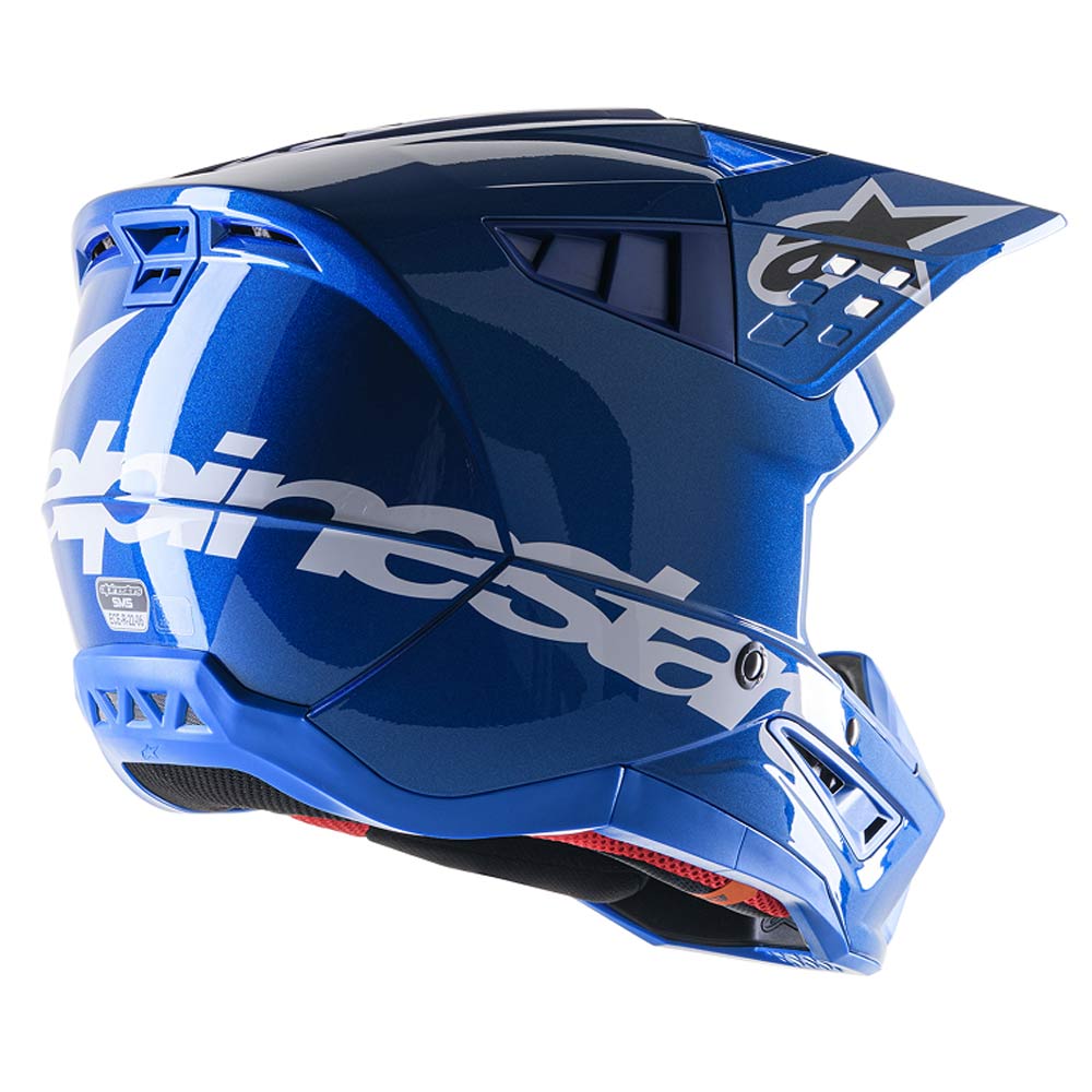 ALPINESTARS Supertech M5 Corp Motocross Helm blau