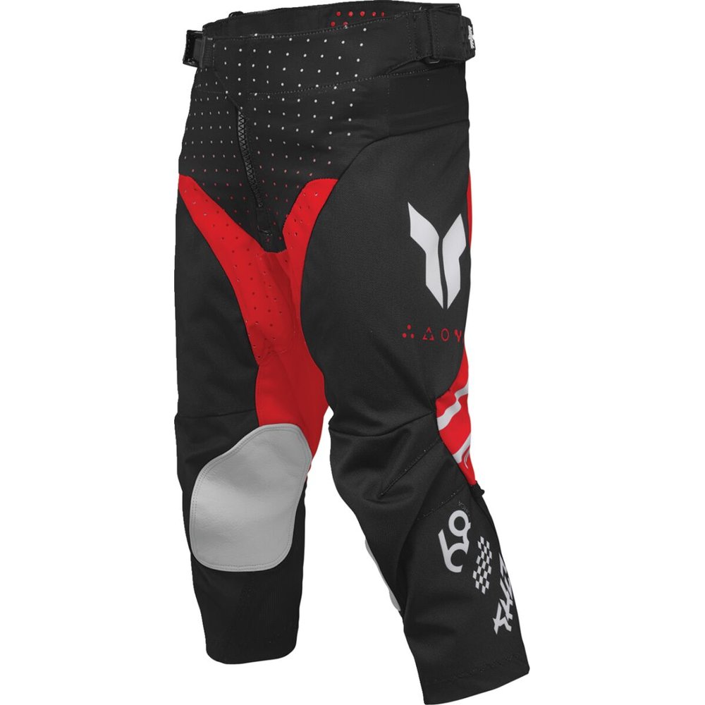 THOR Launchmode Futura Youth Kinder Motocross Hose schwarz/rot