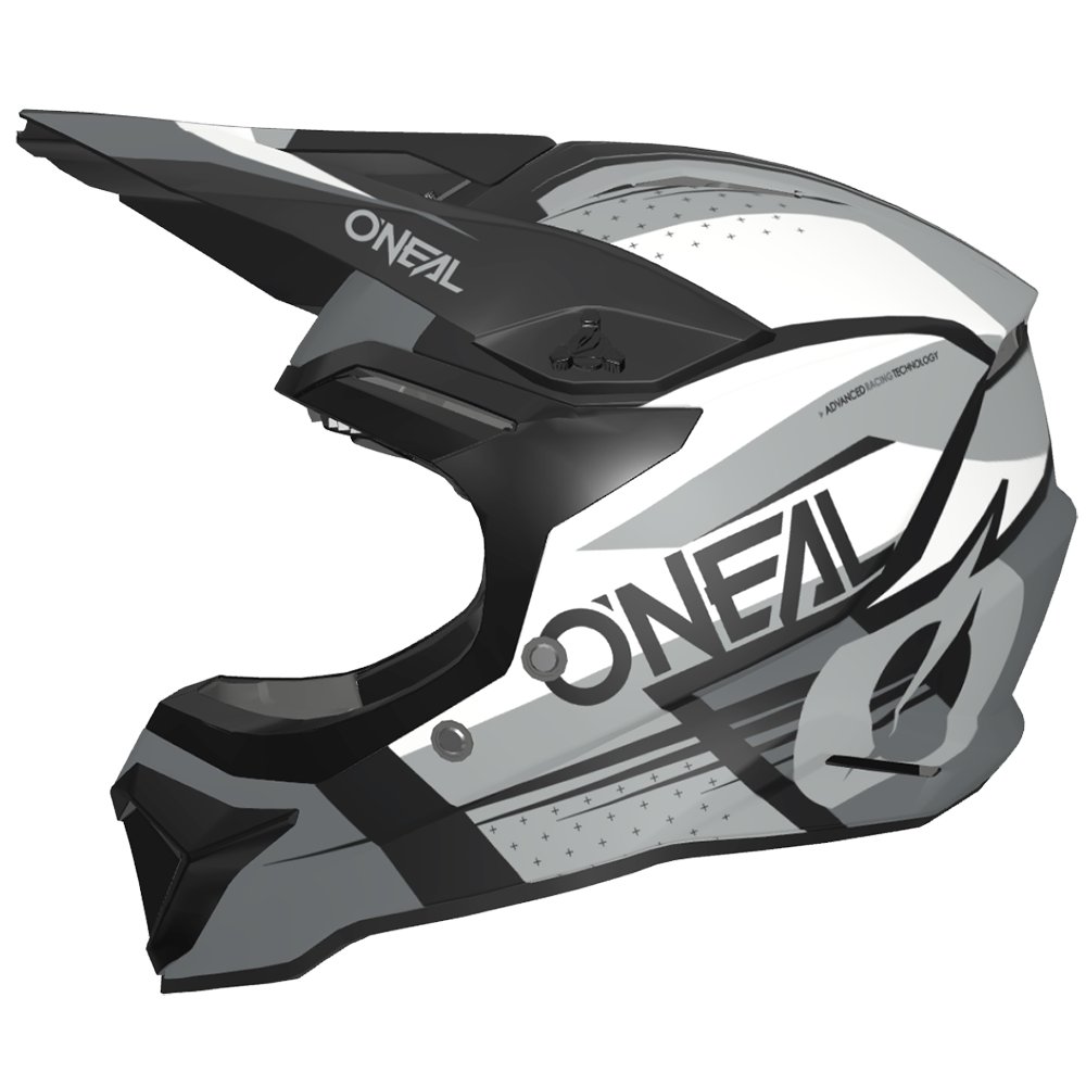 ONEAL 1SRS Motocross Helm RC schwarz/grau ONEAL 1SRS Motocross Helm RC schwarz/grau