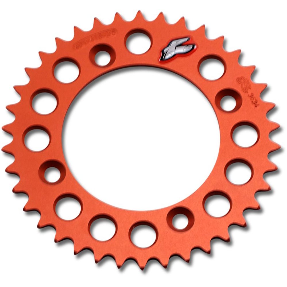 RENTHAL Hinteres Kettenrad 415 38T orange