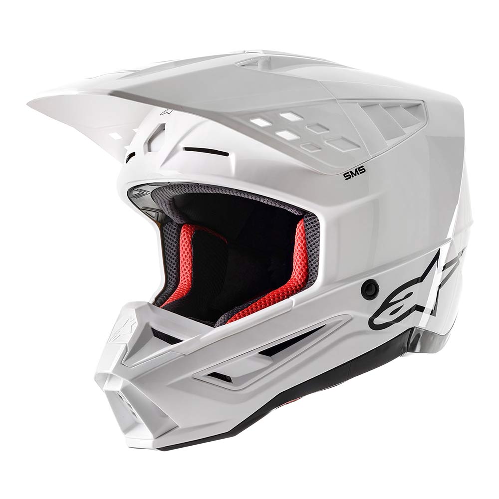 ALPINESTARS Supertech M5 Solid Motocross Helm weiss ALPINESTARS Supertech M5 Solid Motocross Helm weiss