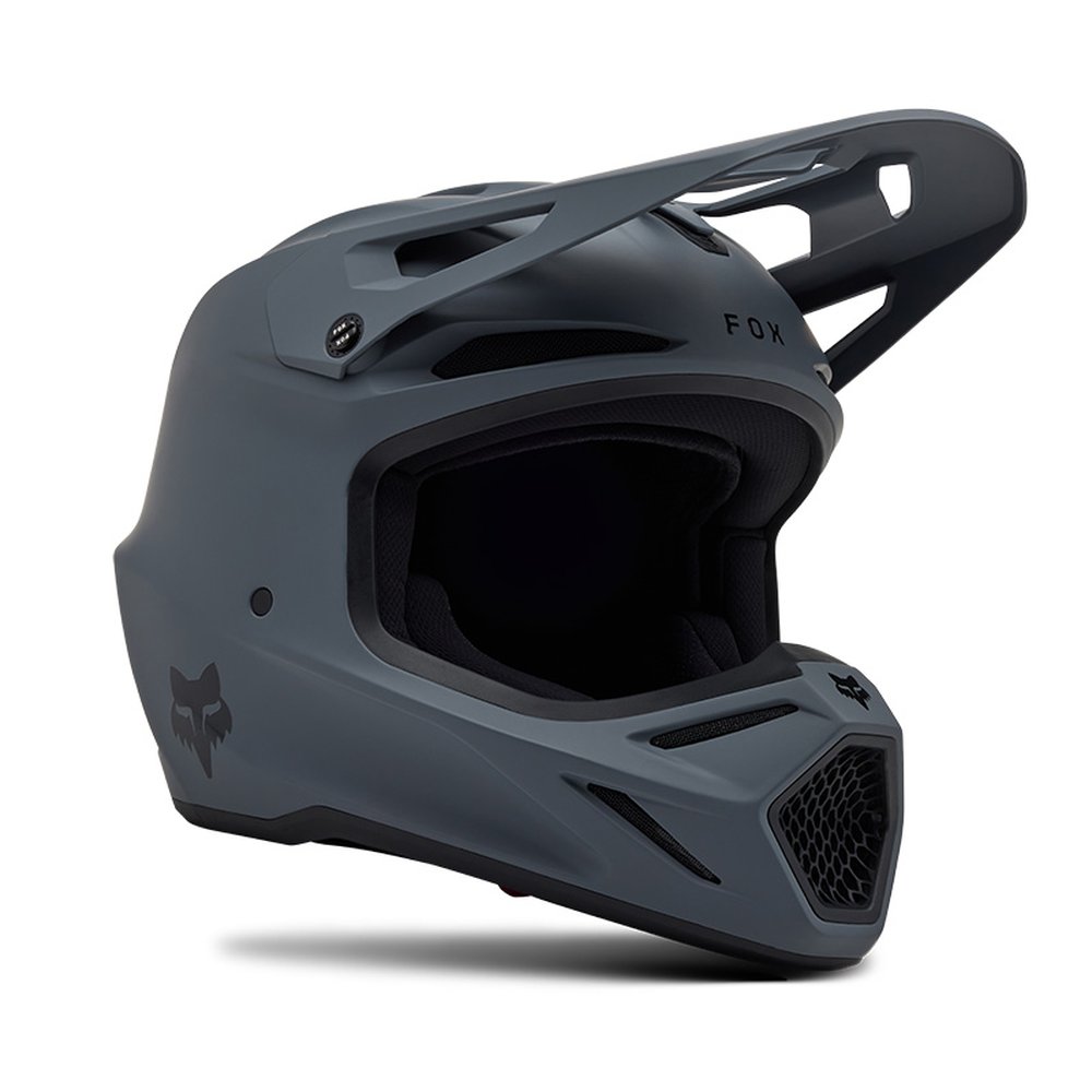 FOX V3 SOLID Motocross Helm Graphite