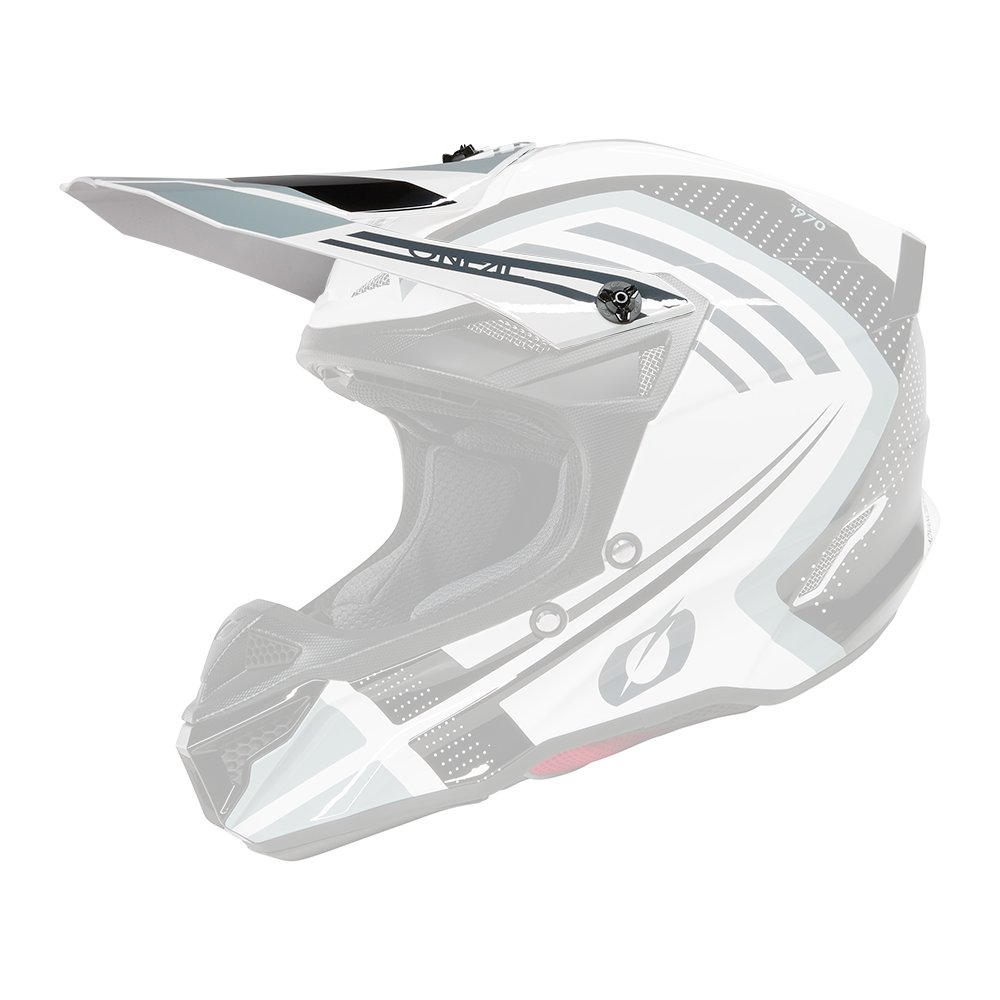 ONEAL Visor 5SRS Polyacrylite Helm Spike weiss ONEAL Visor 5SRS Polyacrylite Helm Spike weiss