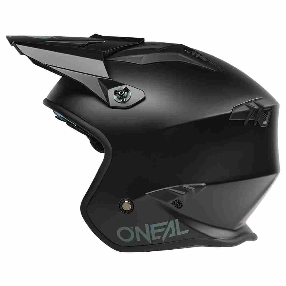 ONEAL Volt Solid Trial Motorrad Helm schwarz ONEAL Volt Solid Trial Motorrad Helm schwarz