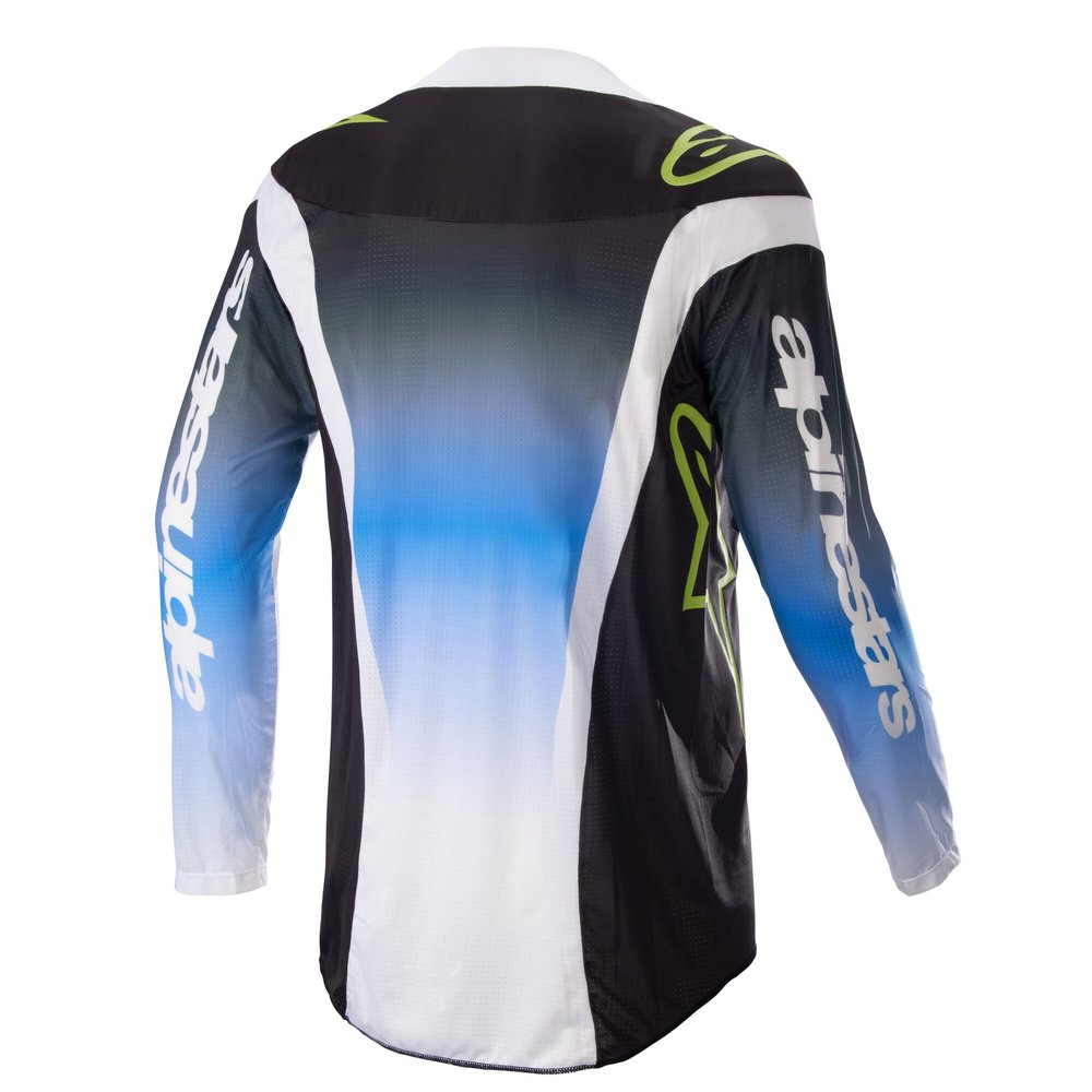 ALPINESTARS Techstar Push MX MTB Jersey blau weiss ALPINESTARS Techstar Push MX MTB Jersey blau weiss