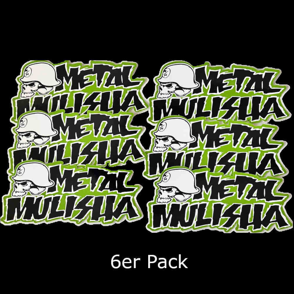 METAL MULISHA Iconoclast 6er Pack schwarz grün
