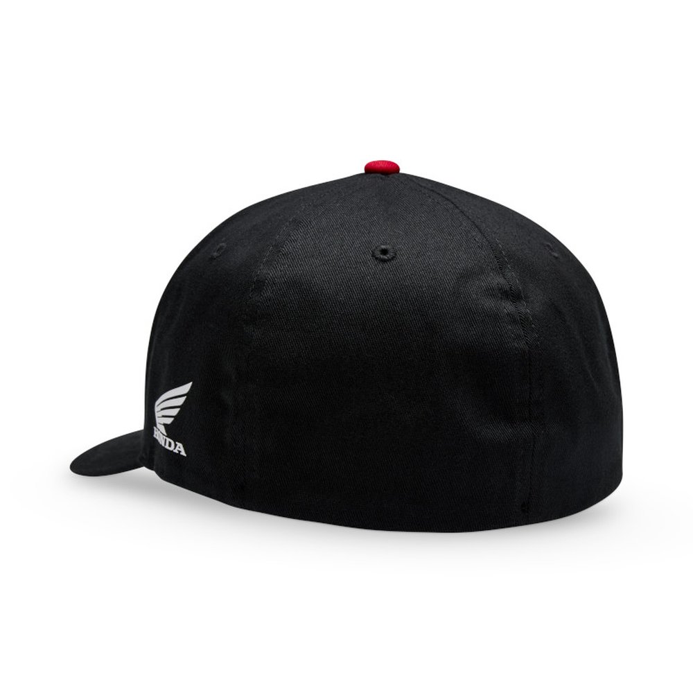 FOX HONDA FLEXFIT HAT Kappe Black