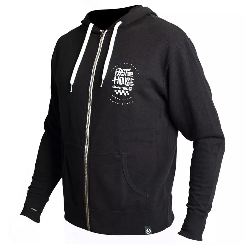 FASTHOUSE Slack Hoodie Kapuzen Pullover schwarz