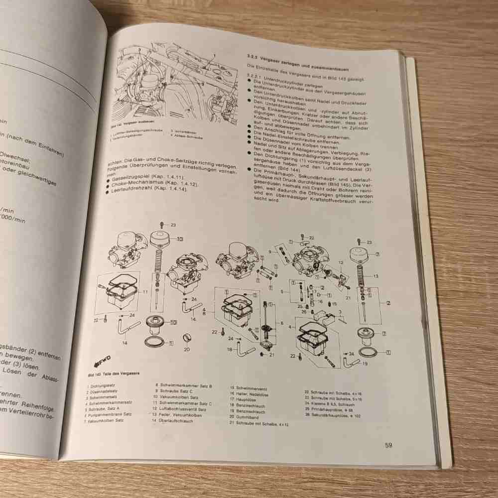 HONDA CB 750 K/F 1979 1982 3-7168-1576-4 Motorrad-Handbuch gebraucht