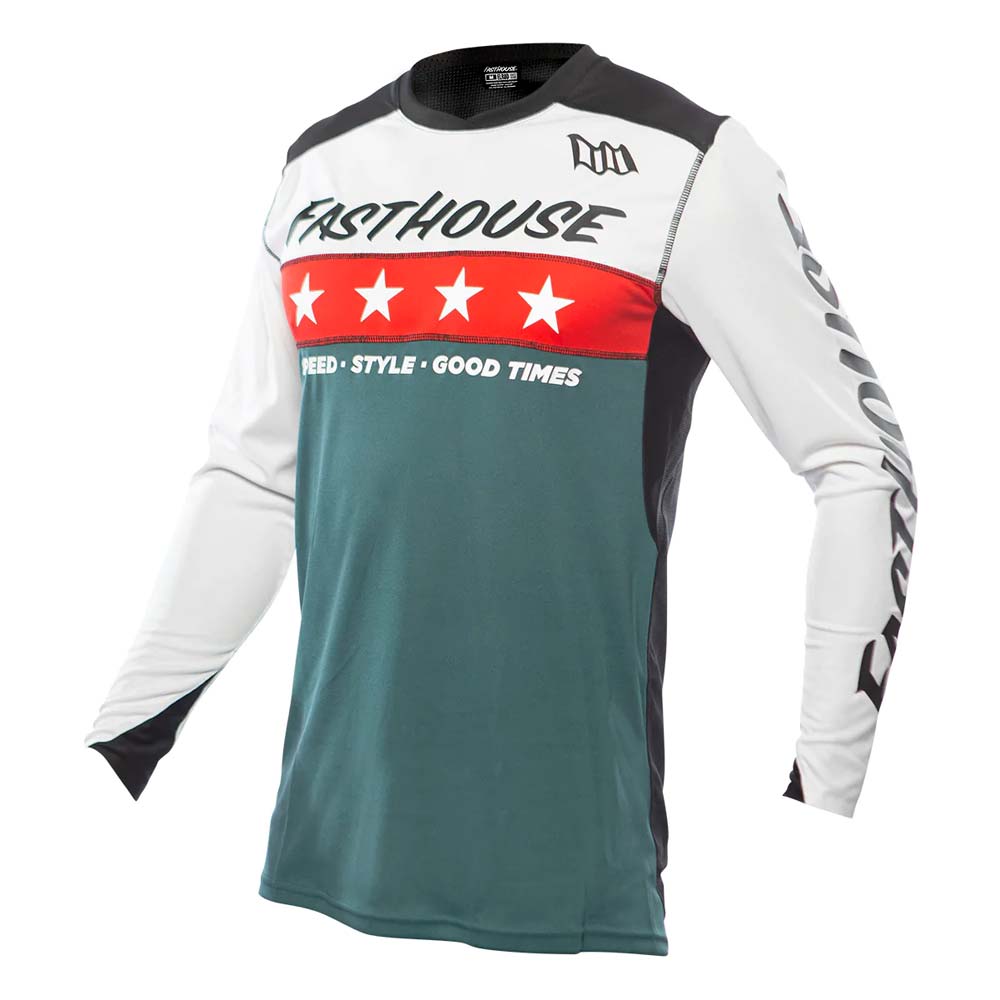 FASTHOUSE Elrod Astre Jersey weiss slate