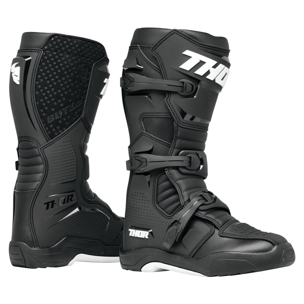 THOR Blitz XR Motocross Stiefel schwarz weiss