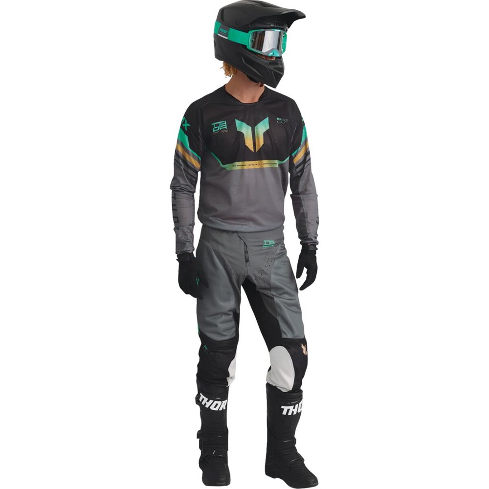 THOR Launchmode Air Vent Raptor Motocross Hose schwarz/grau