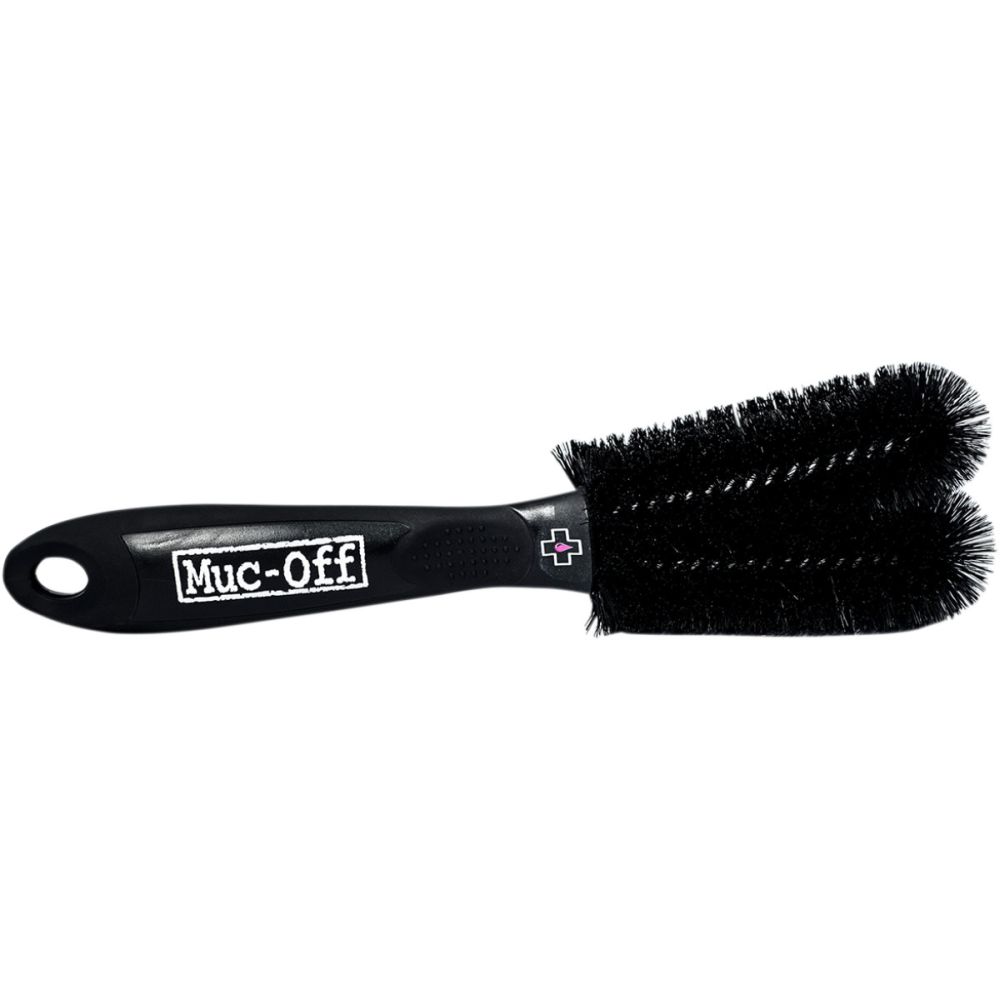 MUC-OFF Two Prong Brush Doppelkopf Bürste