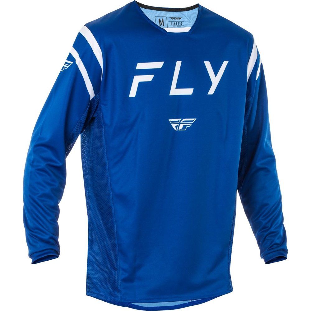 FLY Kinetic Jersey Center navy blau/weiss