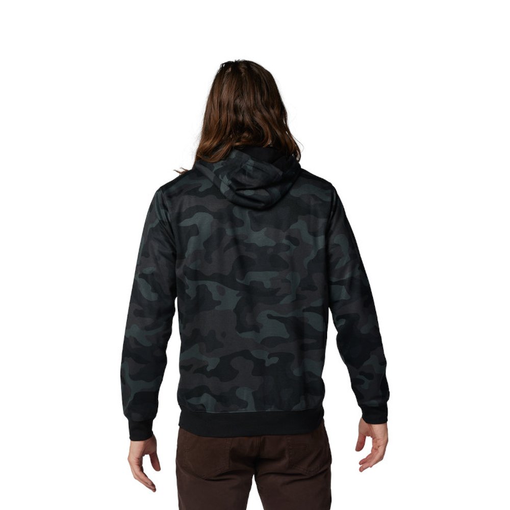 FOX FOX HEAD CAMO FLEECE PO Hoodie Kapuzen Pullover Black Camo