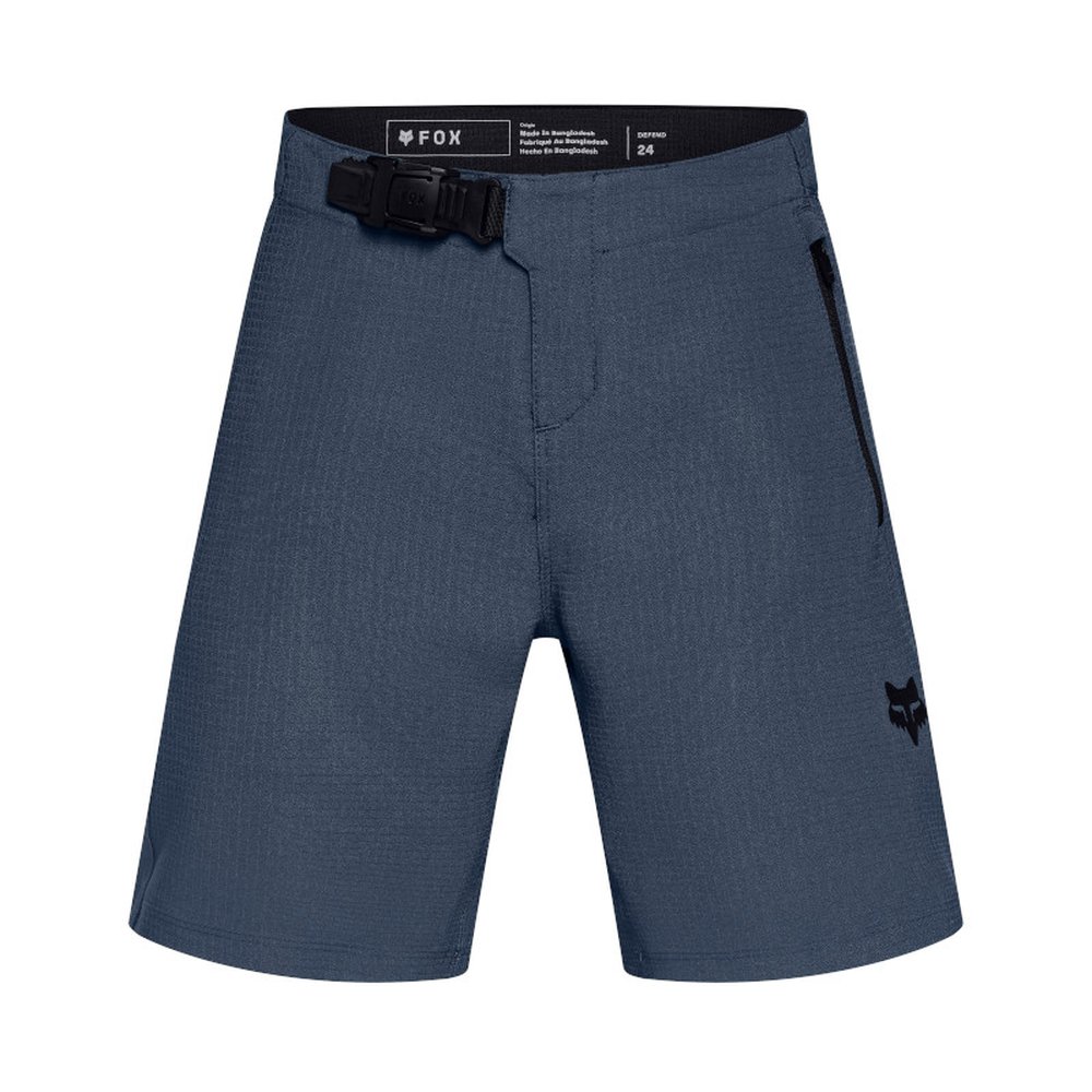 FOX YOUTH DEFEND SHORT kurze MTB Hose für Kinder Dark Blau
