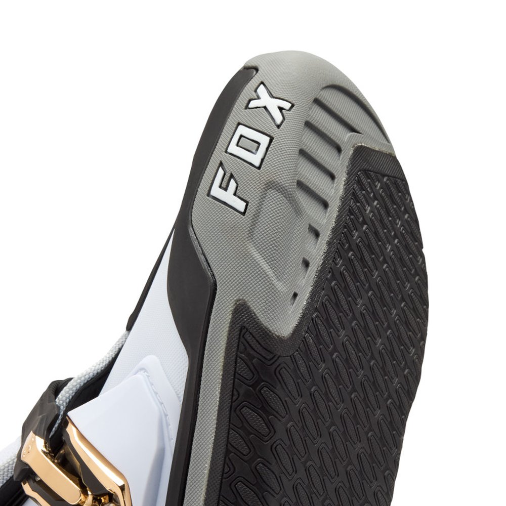 FOX INSTINCT BOOT Motocross Stiefel Weiss/Schwarz/Grau