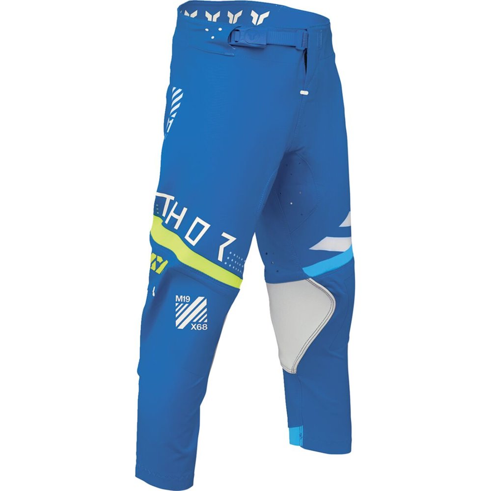 THOR Sportmode Synth Youth Kinder Motocross Hose blau