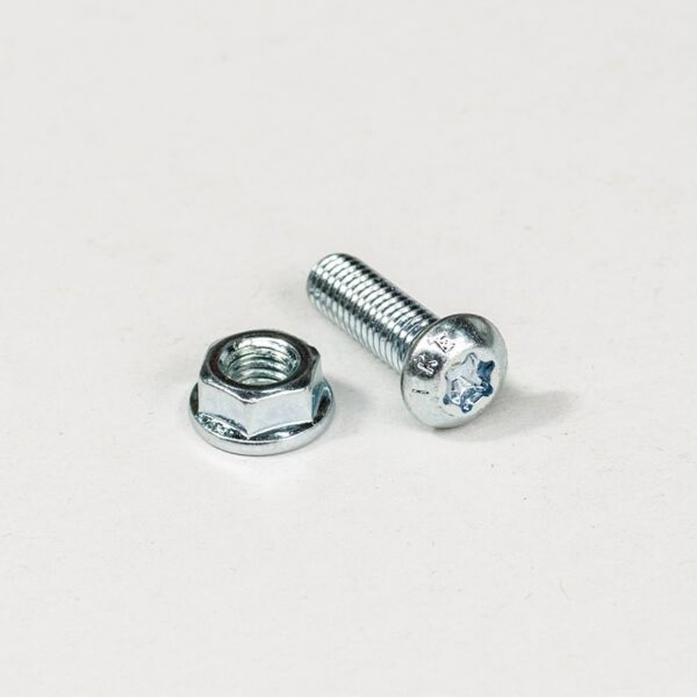 MOTO-MASTER BOLTS M6X16 HEX+NUT