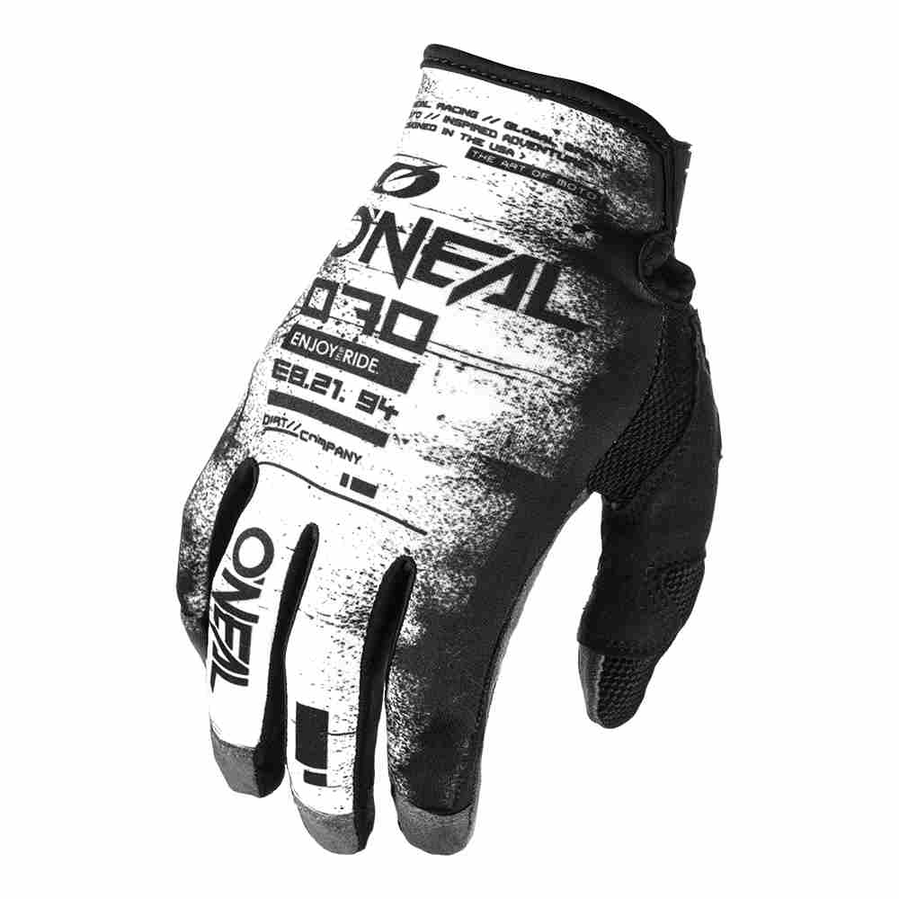 ONEAL Mayhem Scarz Handschuhe schwarz weiss ONEAL Mayhem Scarz Handschuhe schwarz weiss