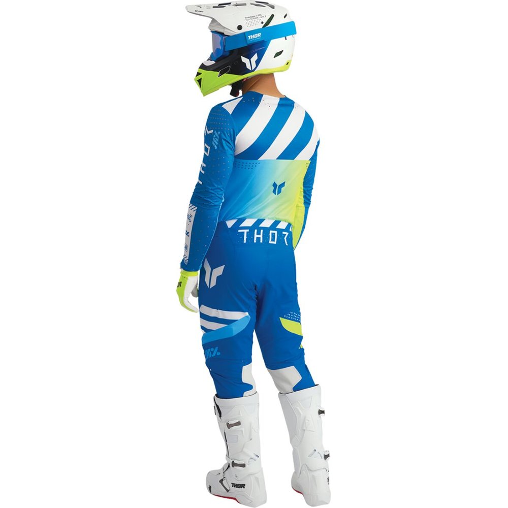 THOR Sportmode Synth Motocross Hose blau