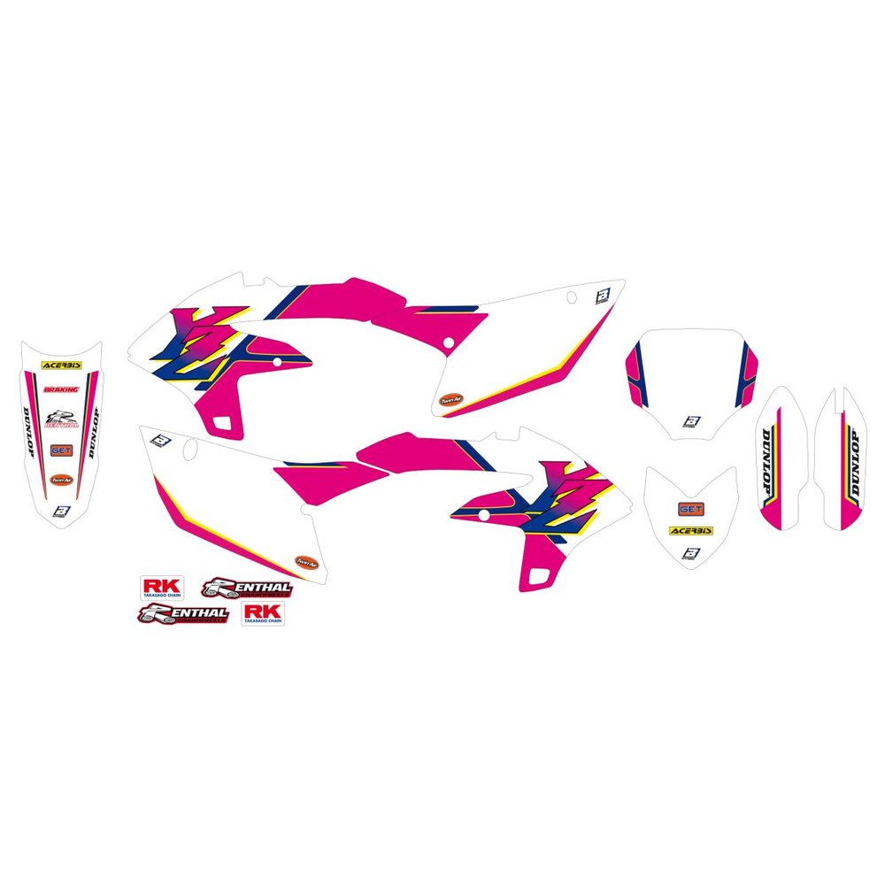 BLACKBIRD RACING Dekorsatz Retro YZF 23