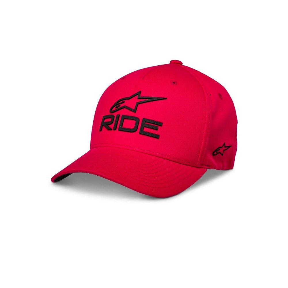 ALPINESTARS Kappe Cap Curved Ride Sonic rot/blau ALPINESTARS Kappe Cap Curved Ride Sonic rot/blau