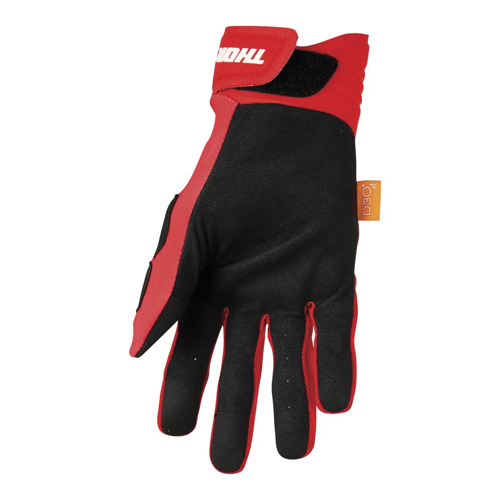 THOR Rebound Motocross Handschuhe rot weiss