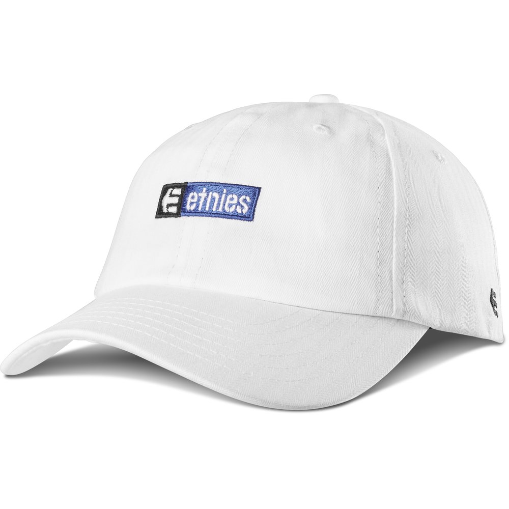 ETNIES New Box Strapback Kappe Cap weiss ETNIES New Box Strapback Kappe Cap weiss