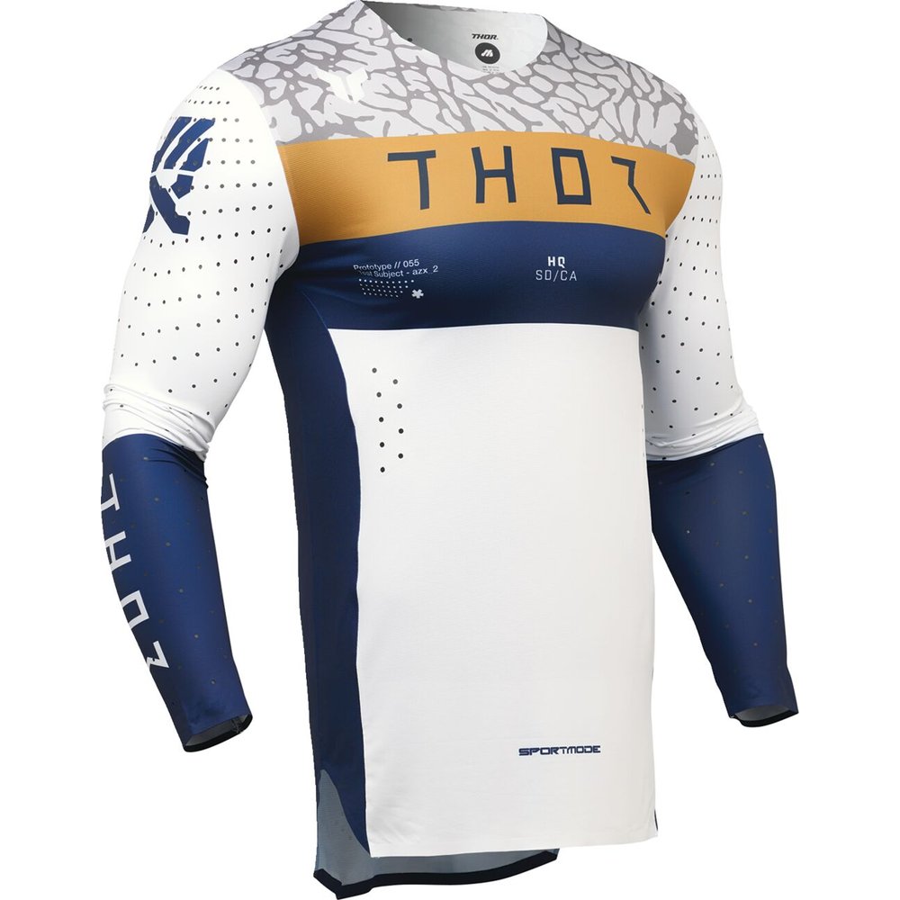 THOR Sportsmode Jersey Bravo navy blau weiss THOR Sportsmode Jersey Bravo navy blau weiss