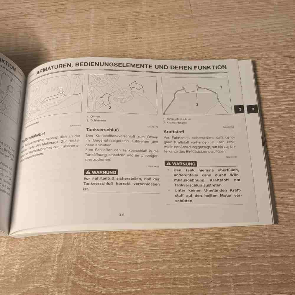 YAMAHA TT600RE 2004 5CH-F8199-A5 Motorrad-Handbuch gebraucht