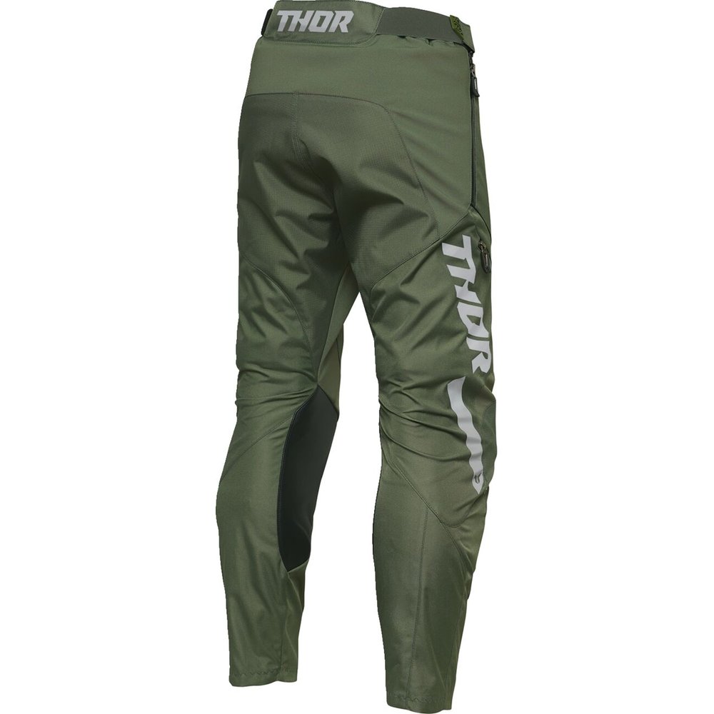 THOR Terrain Enduro Hose Itb army grün grau THOR Terrain Enduro Hose Itb army grün grau