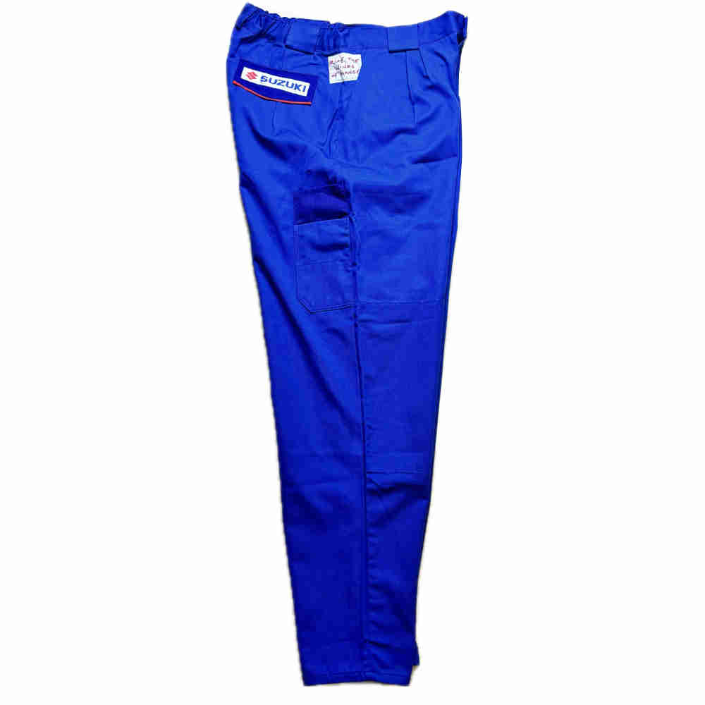 SUZUKI Mechaniker Hose blau SUZUKI Mechaniker Hose blau