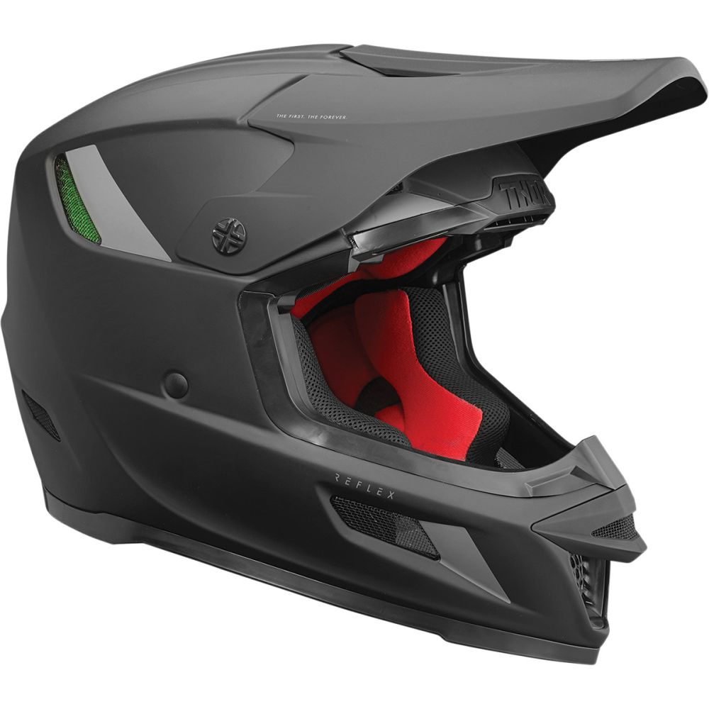 THOR Reflex Blackout Motocross Helm schwarz