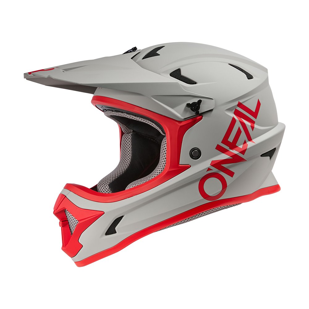 ONEAL Sonus MTB Helm Solid grau rot ONEAL Sonus MTB Helm Solid grau rot