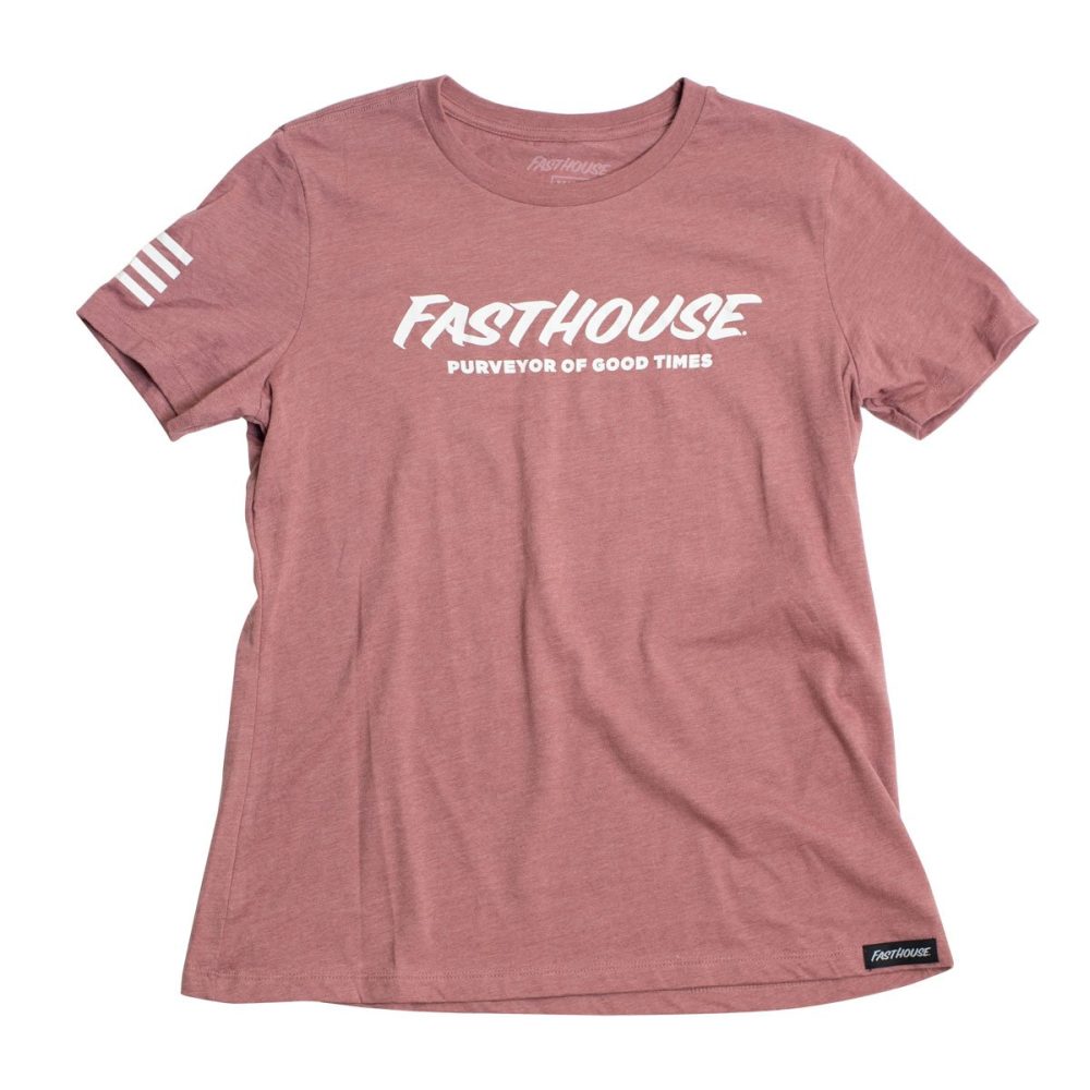 FASTHOUSE Logo Frauen T-Shirt mauve
