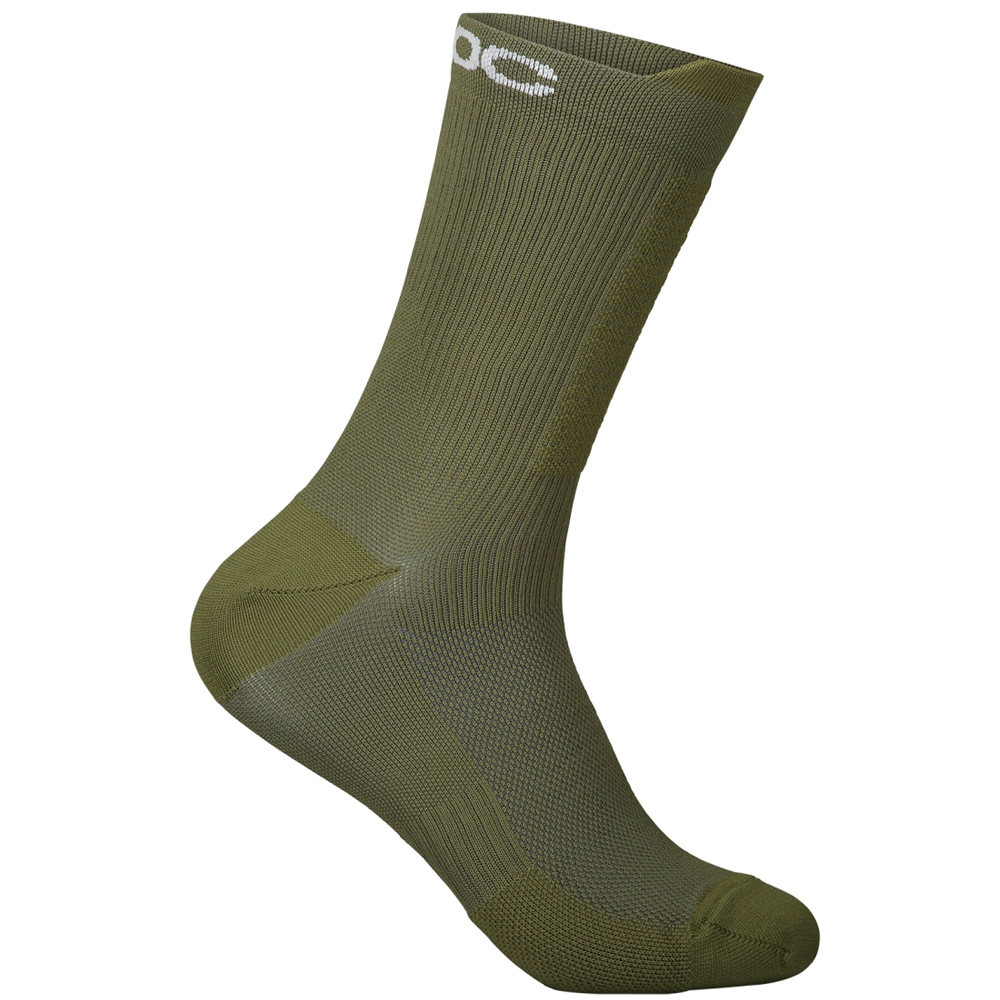 POC Lithe MTB Sock Mid Socken epidote grün