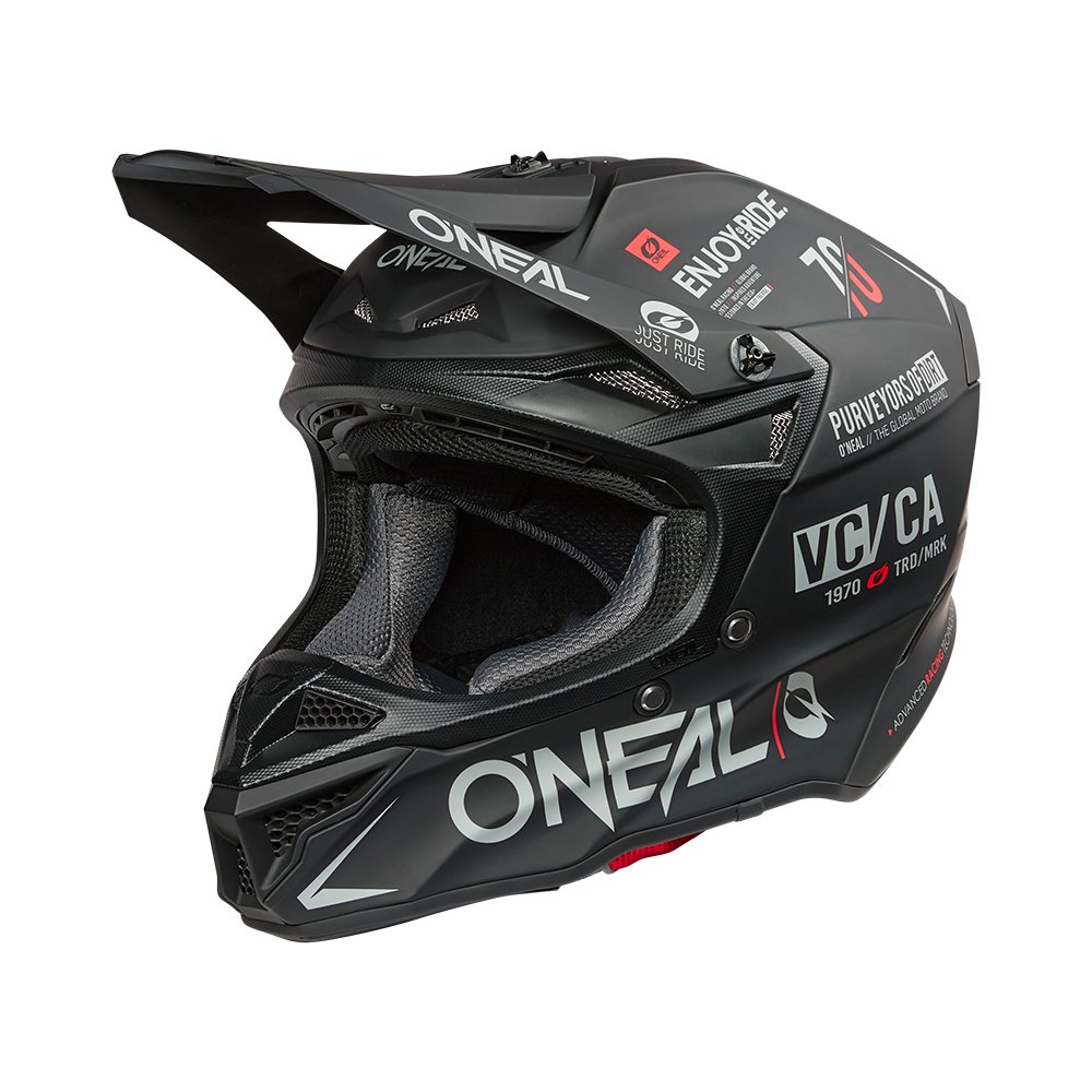 ONEAL 5SRS Polyacrylite Helm Brand schwarz/grau ONEAL 5SRS Polyacrylite Helm Brand schwarz/grau