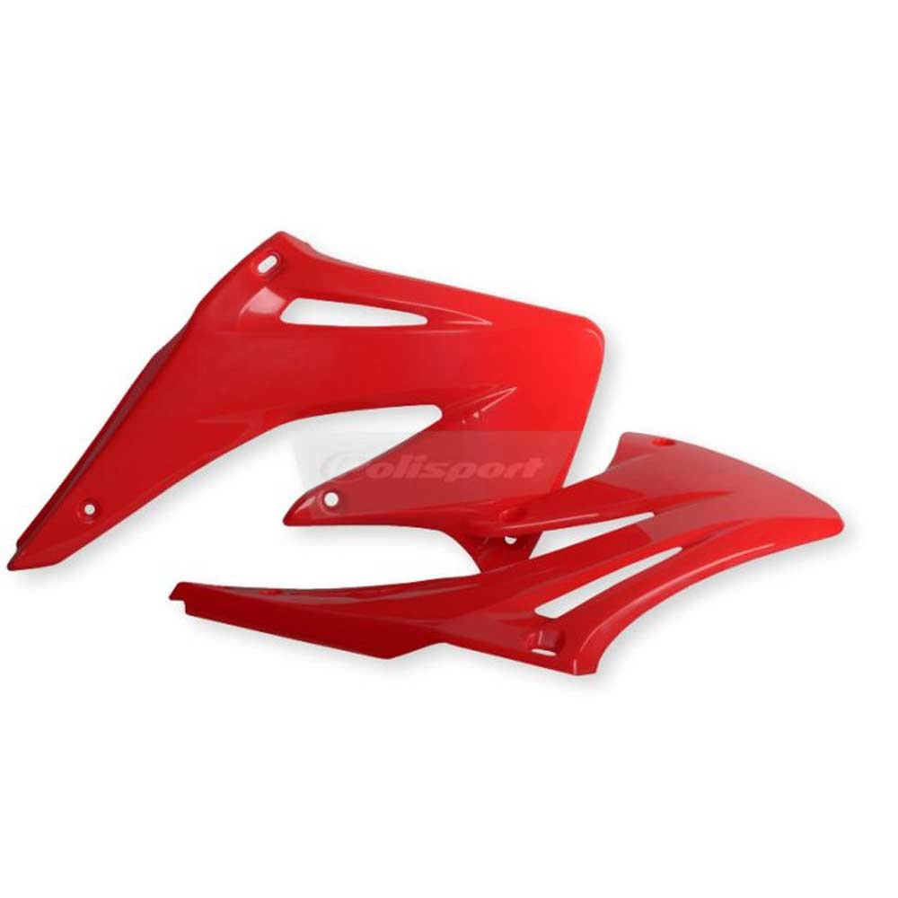 POLISPORT 8429000003 Kühlerabdeckungen für Honda CRF 450 2002-2003 rot