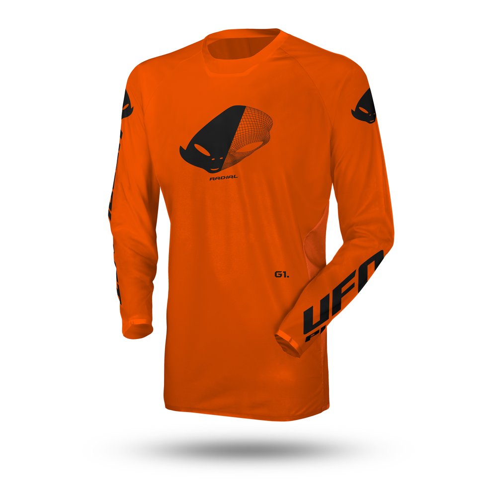 UFO Slim Radial Jersey neon orange