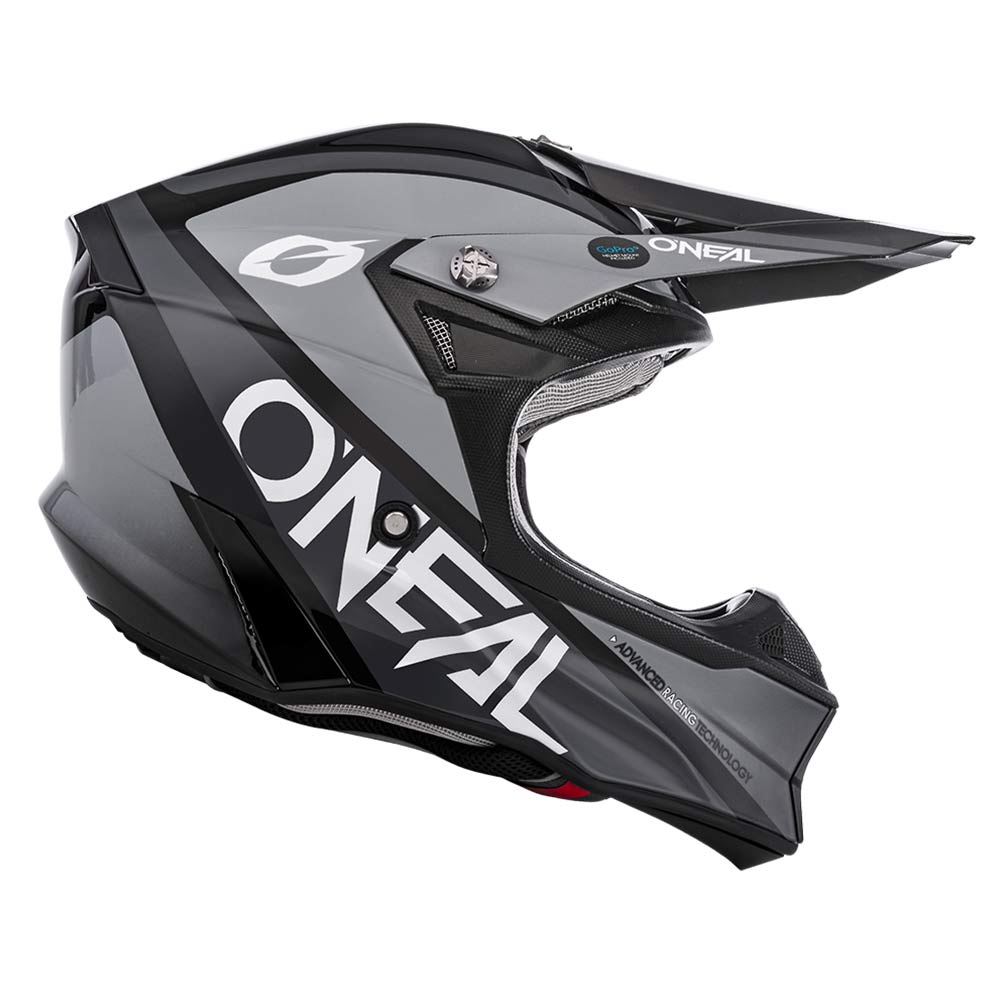 ONEAL 10 SRS Hyperlite Motocross Helm core schwarz grau ONEAL 10 SRS Hyperlite Motocross Helm core schwarz grau