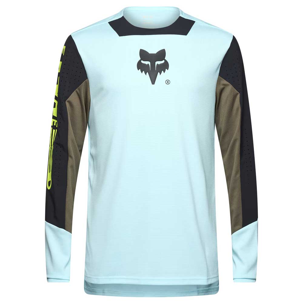 FOX DEFEND LS JERSEY ELEVATED langärmlig Hell Blau
