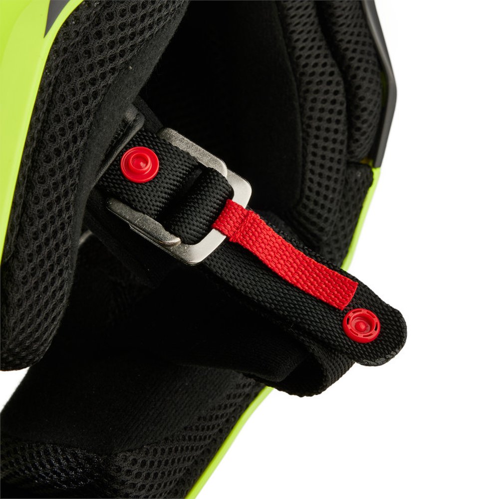 FOX V1 FLORA HELMET Motocross Helm Gelb