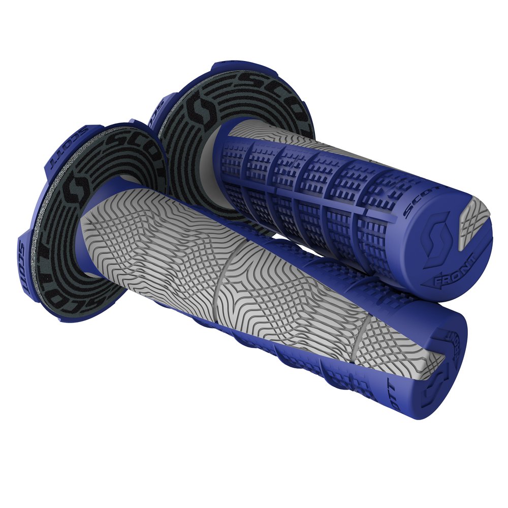 SCOTT Duece MX Griffe + Donuts grau blau SCOTT Duece MX Griffe + Donuts grau blau