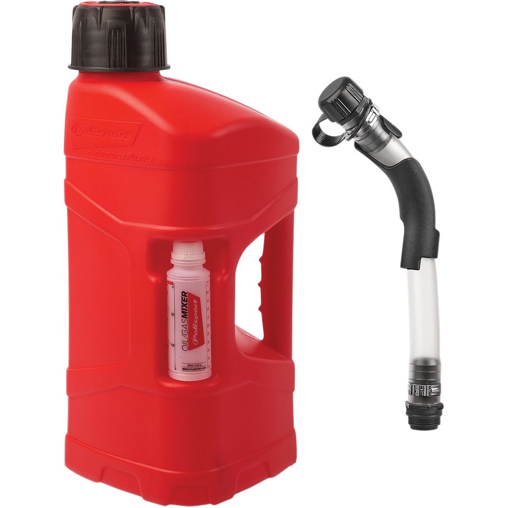 POLISPORT Utility-Kanister Pro Octane 10L mit Einfüllschlauch